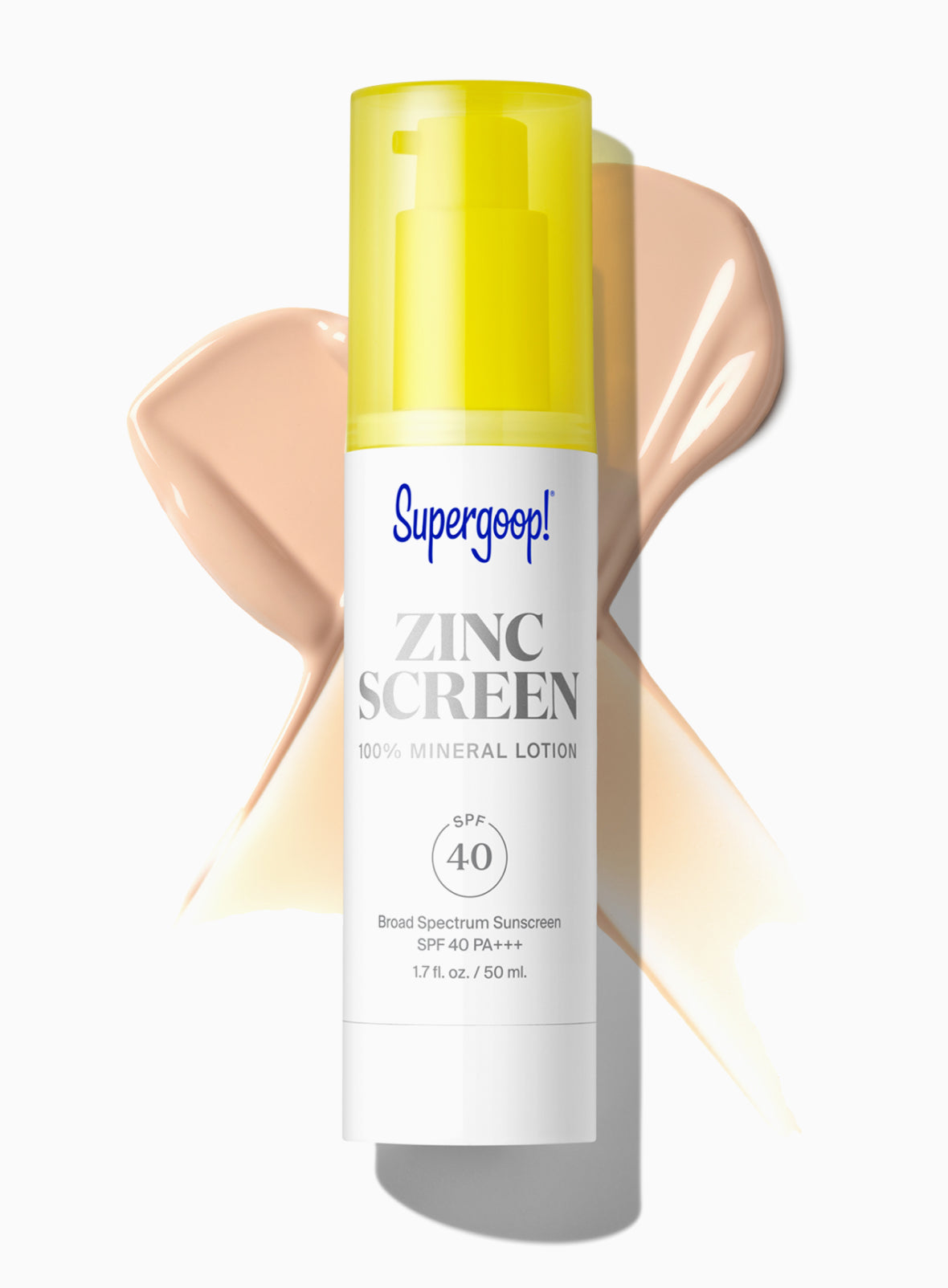 Zincscreen 100% Mineral Lotion SPF 40 1.7 fl. oz. | Supergoop!