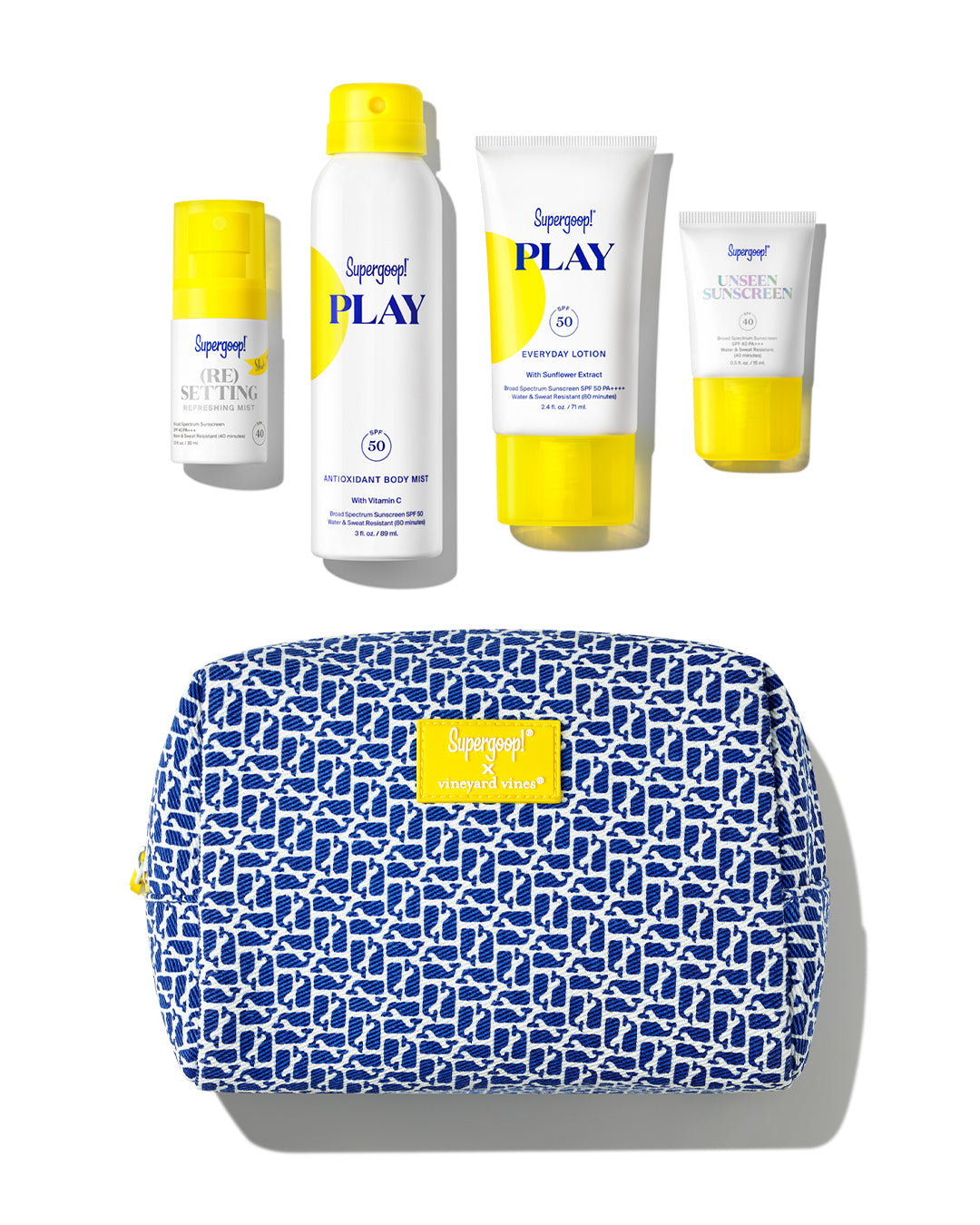 supergoop spf multitaskers mini set