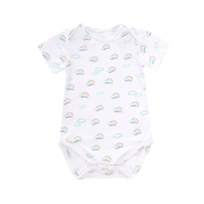 Aloha Onesie - Coco Moon Hawaii - Sizes 0 - 12 Months