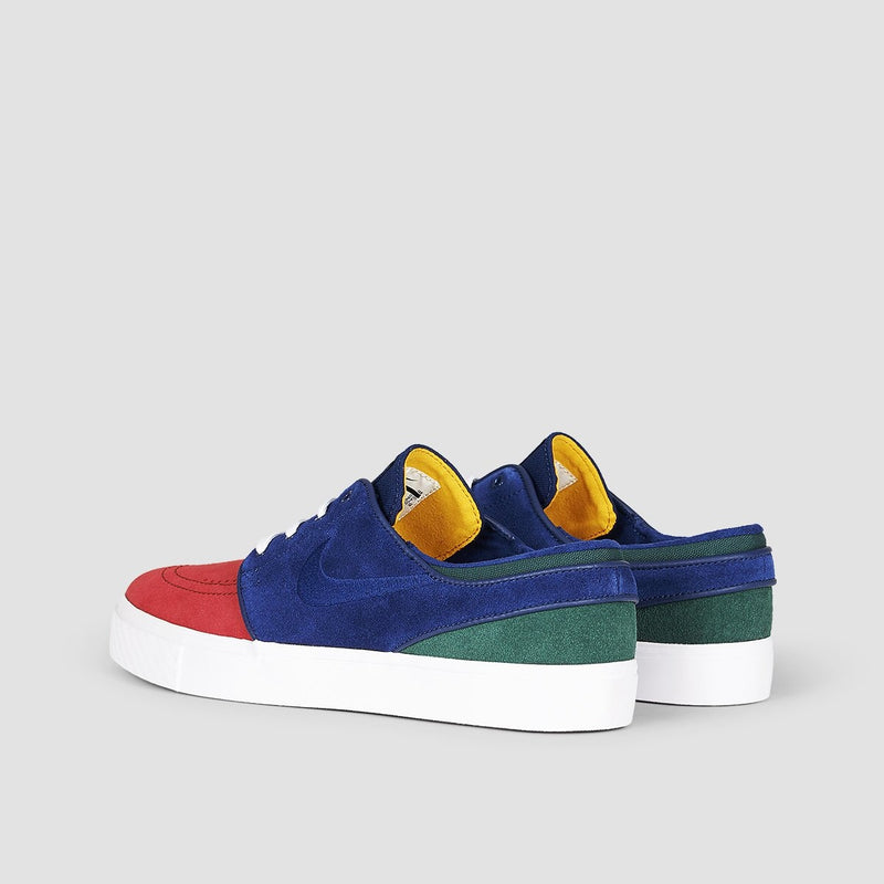 red and blue janoskis