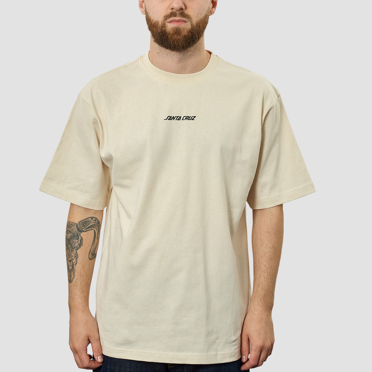 Santa Cruz Wooten Duo Tee Off White - Unisex – Rollersnakes