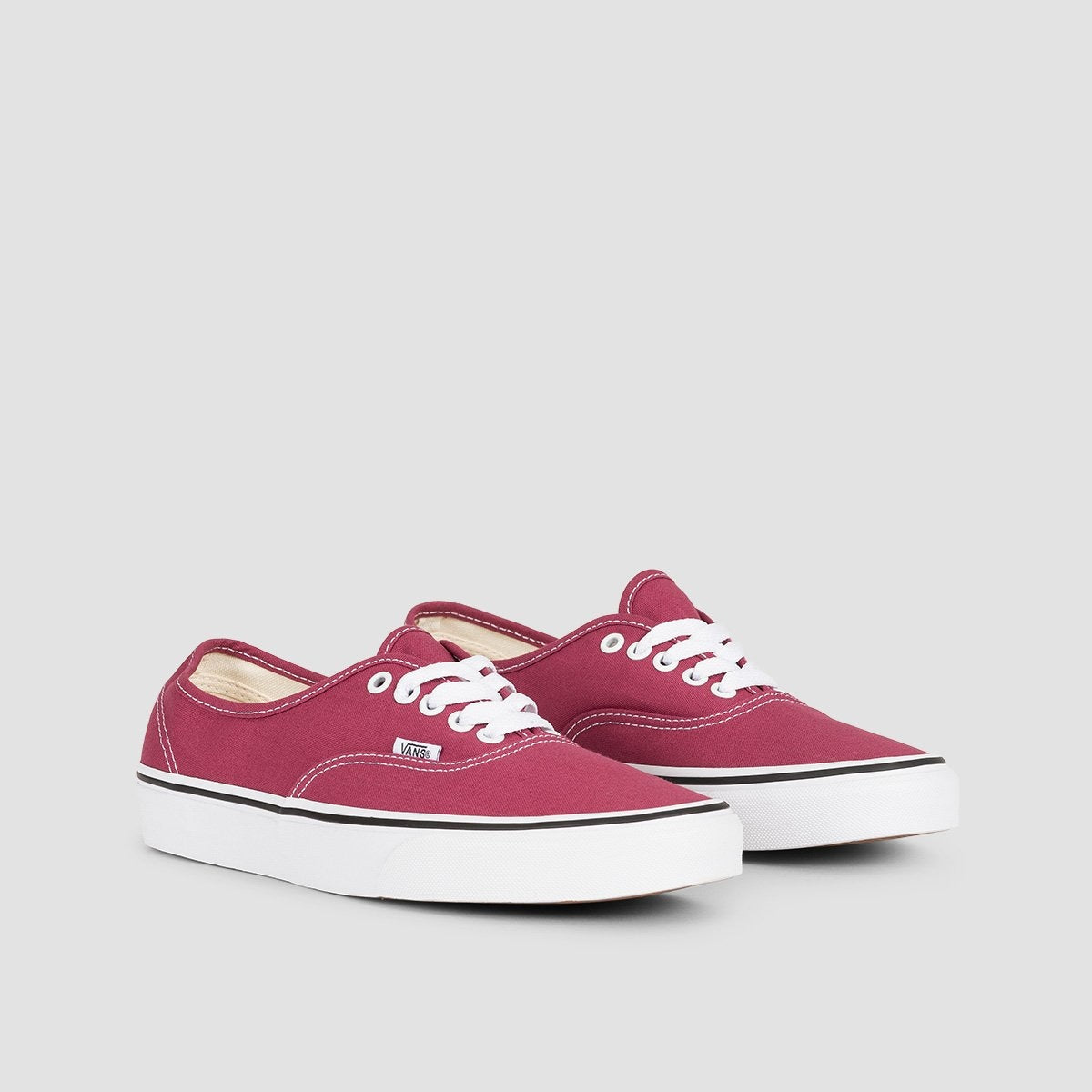 vans authentic dry rose true white