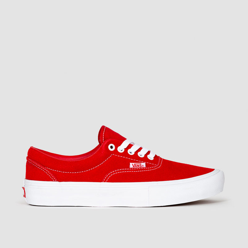 vans era red and white