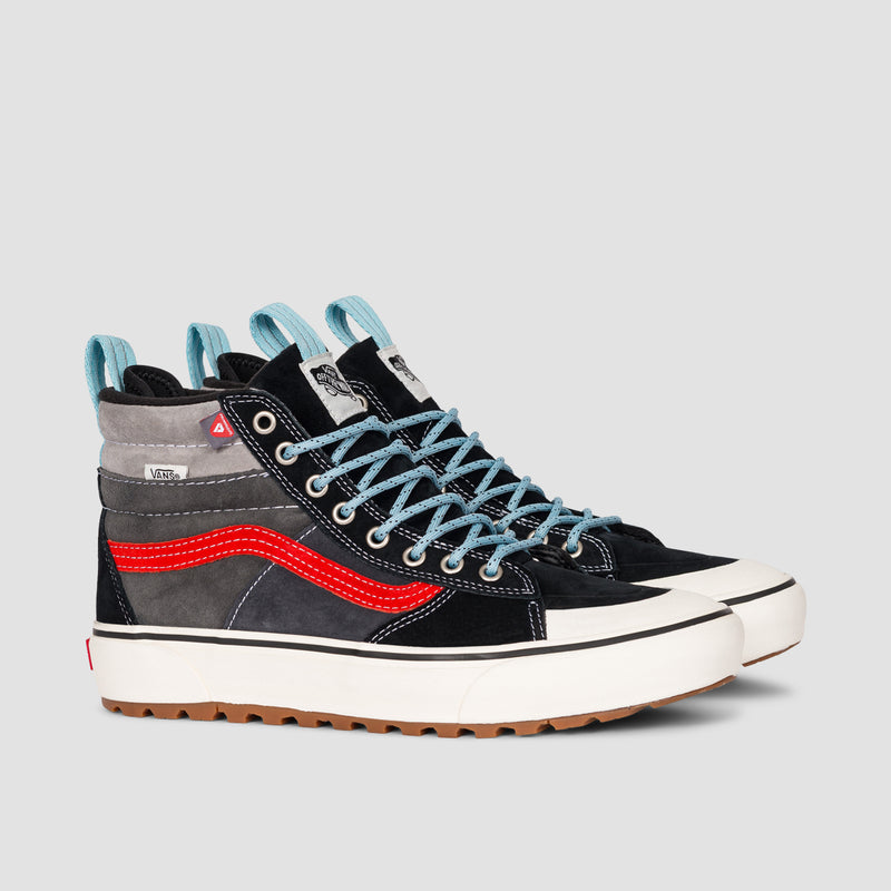 vans sk8 hi black orange