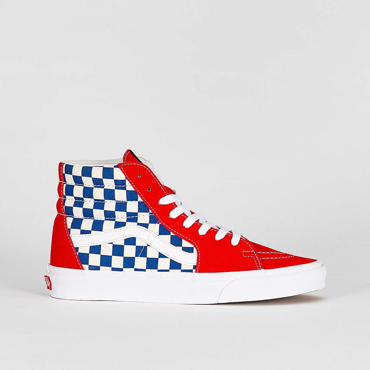 vans sk8 hi true blue red