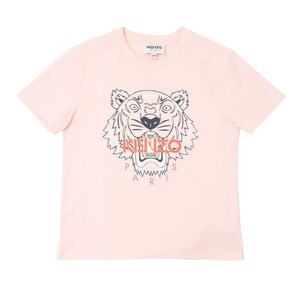Tiger Logo Pink T-shirt