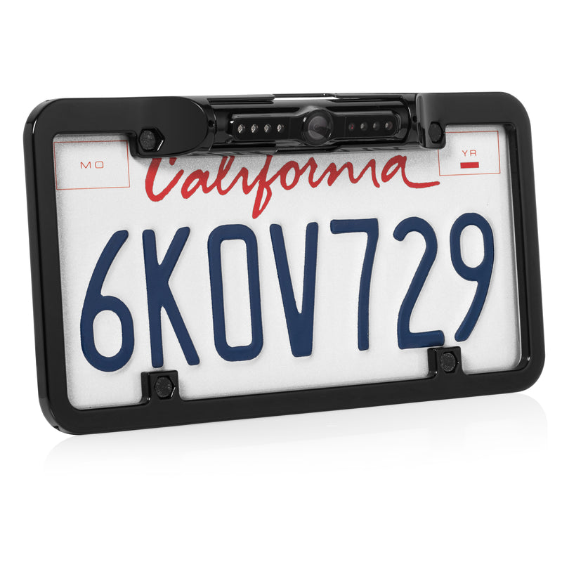 backup camera license plate cover