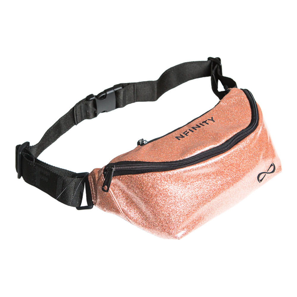 rose gold waist bag