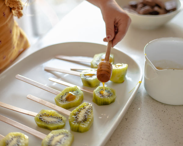 Kiwi Choc Honey Popsicles