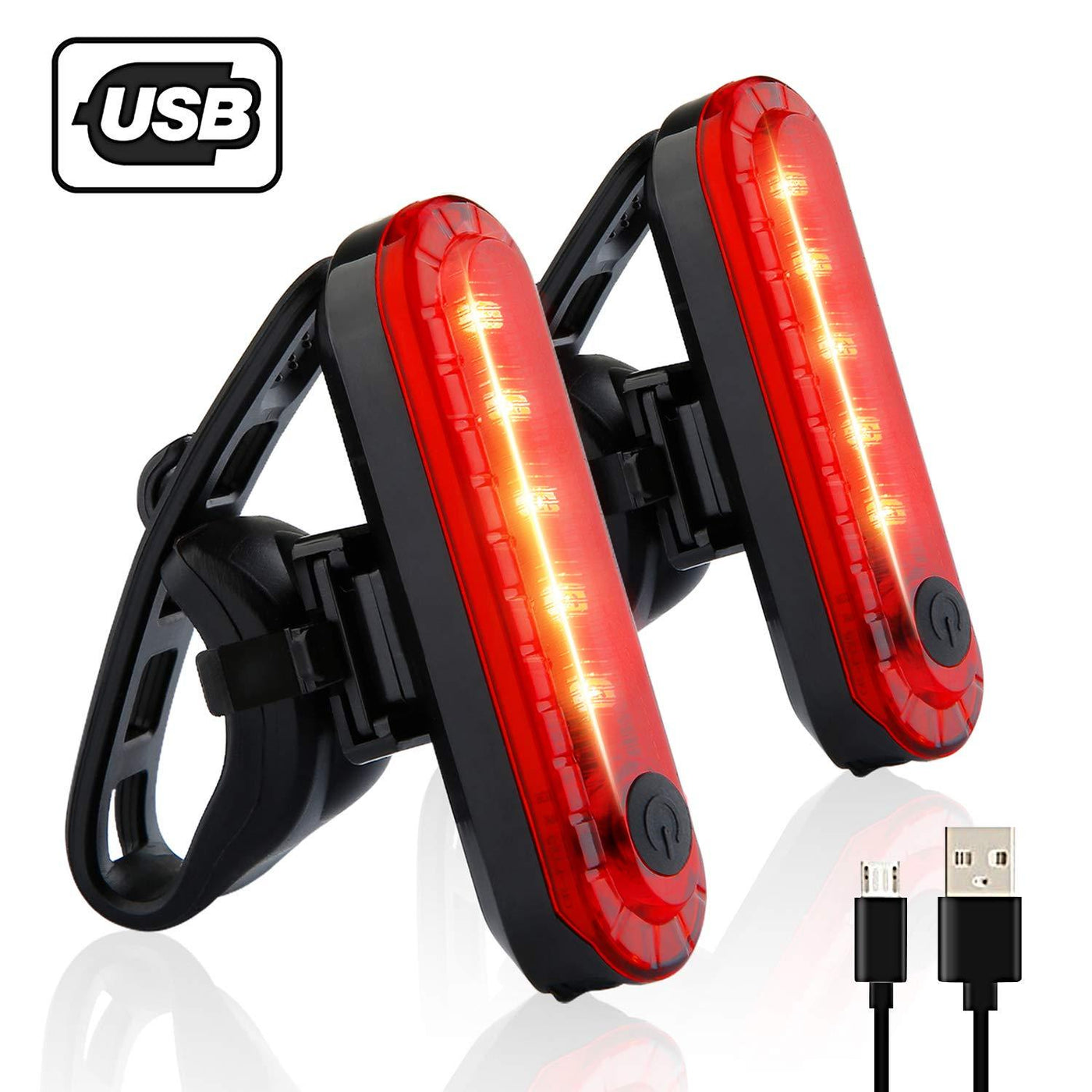 nkomax smart bike tail light ultra bright bike light