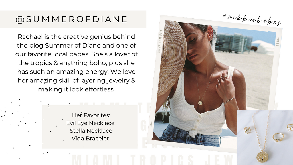 Influencers As Seen On Summer Of Diane Jewelry Style