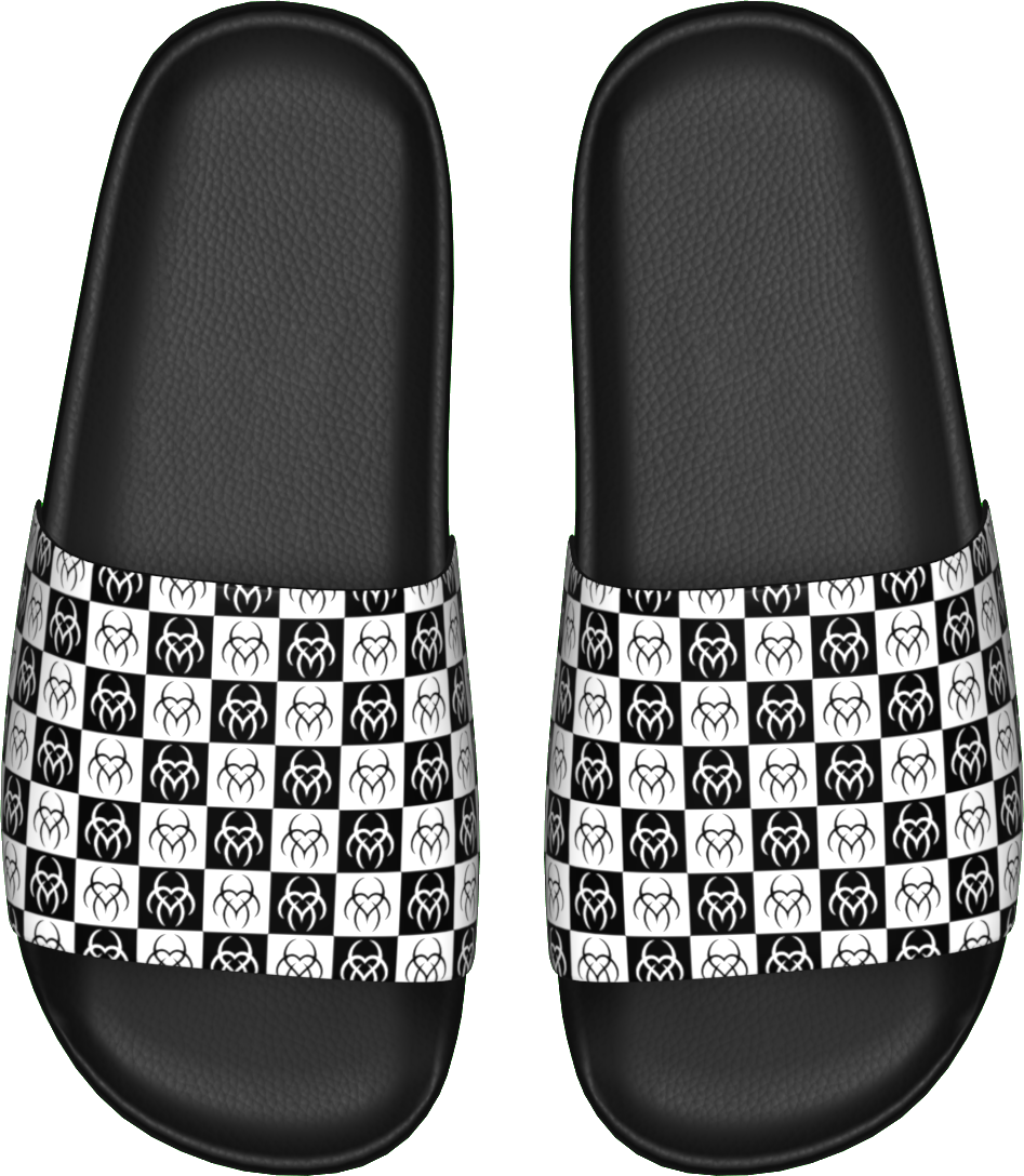 checkered slides