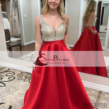 Rhinestone Prom Dresses – SofieBridal