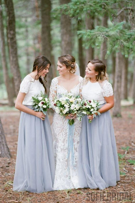 bridesmaid tulle skirt and top