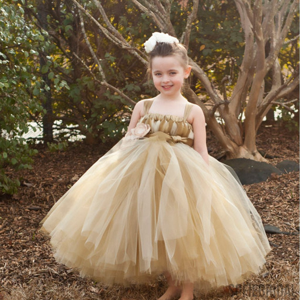 Brown Tulle Pixie Tutu Dresses, Popular Flower Girl Dresses, Free Cust ...