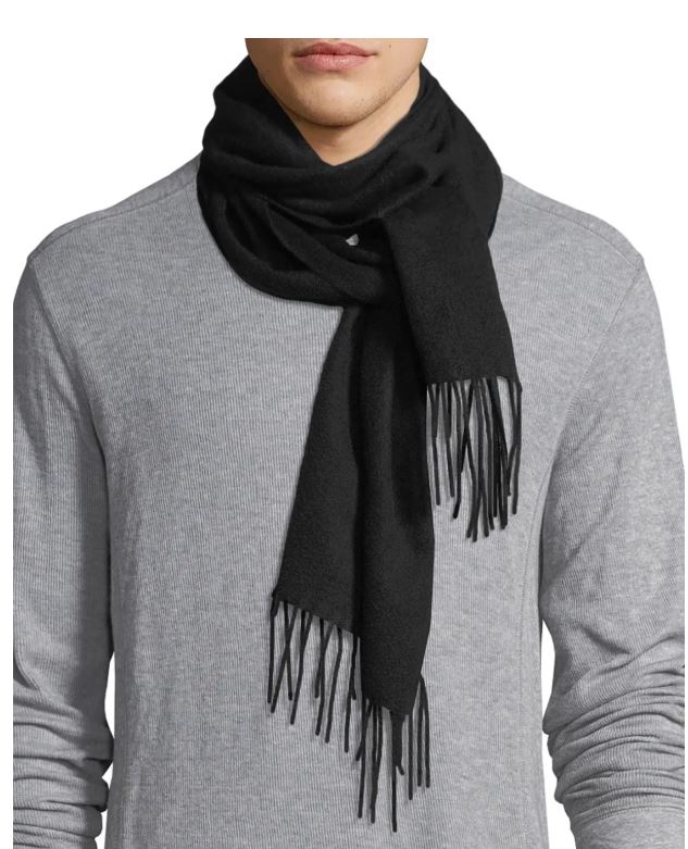 mens cashmere scarf