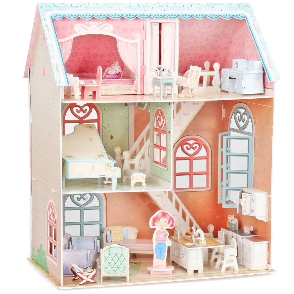 3d puzzle dollhouse