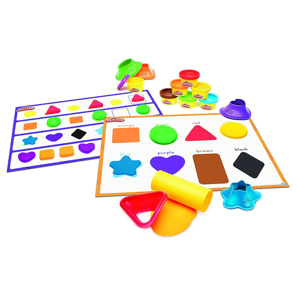 play doh shape and learn