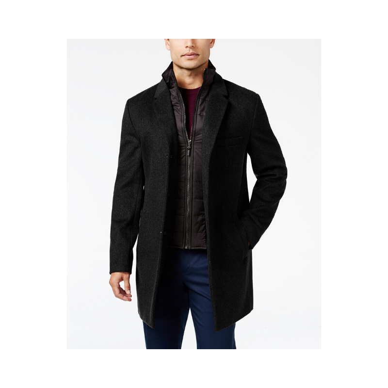 michael kors water resistant overcoat