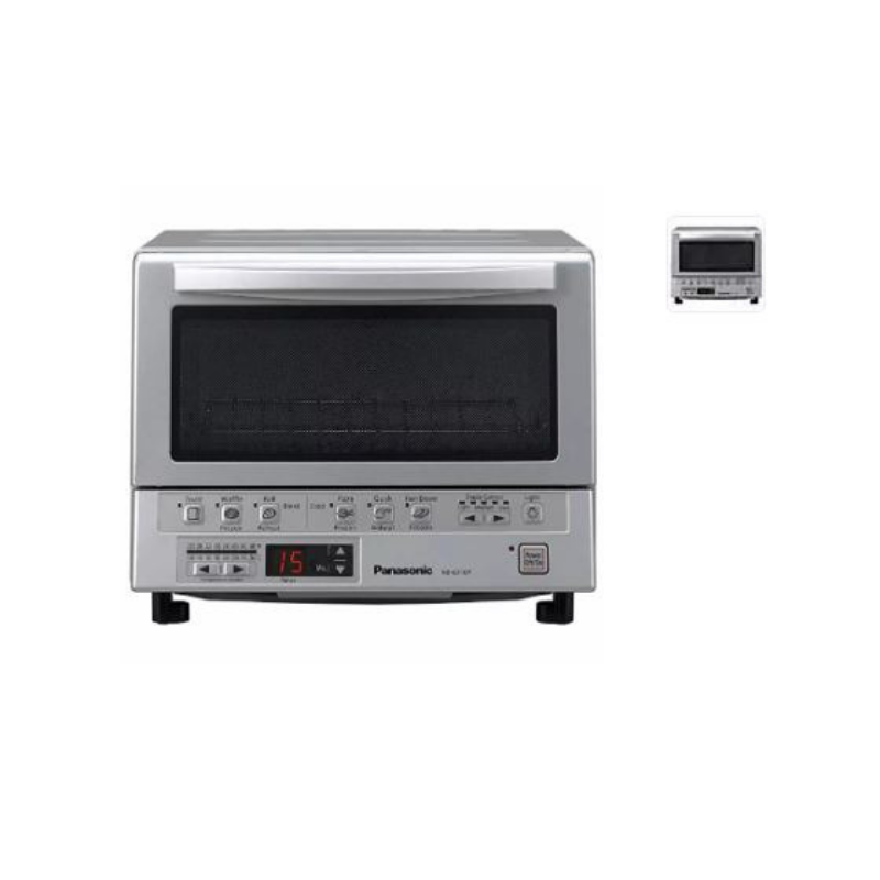Panasonic Nb G110p Flashxpress Infrared Toaster Oven Silver