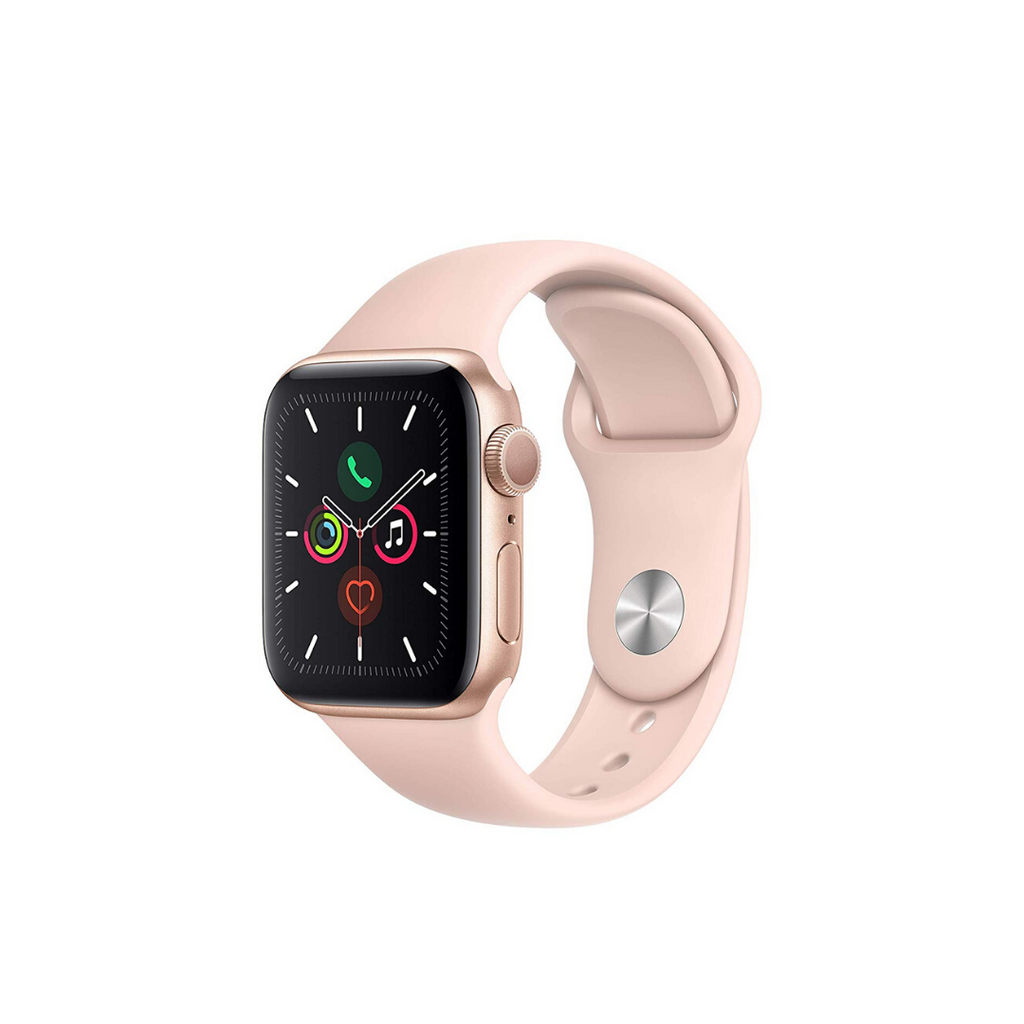 Apple Watch Series 5 Gps 40mm Gold Aluminum Case W Pink Sand