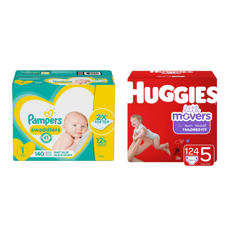 pampers huggies 2