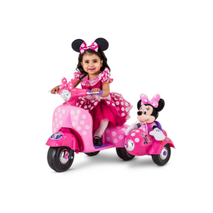 minnie mouse happy helpers sidecar scooter