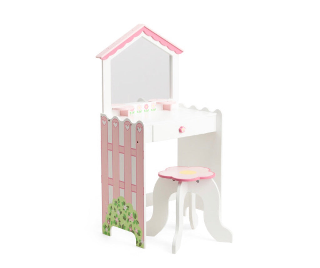 dollhouse vanity & stool