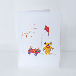 Dead Bear Jam Greeting Card