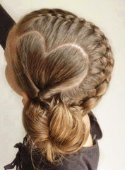 Pinterest heart french braid The Porch Swing Store