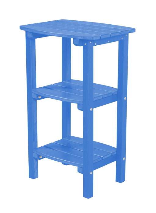 Wildridge Wildridge Classic Recycled Plastic 3 Shelf Side Table Blue Side Table LCC-221-BL