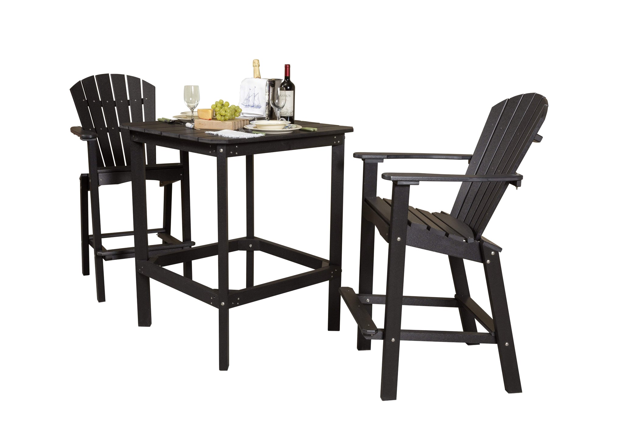 Wildridge Classic Recycled Plastic High Dining Set — The Porch Swing Store 