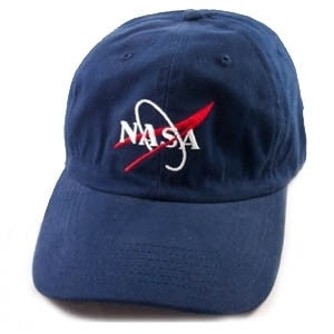 wearing nasa hat