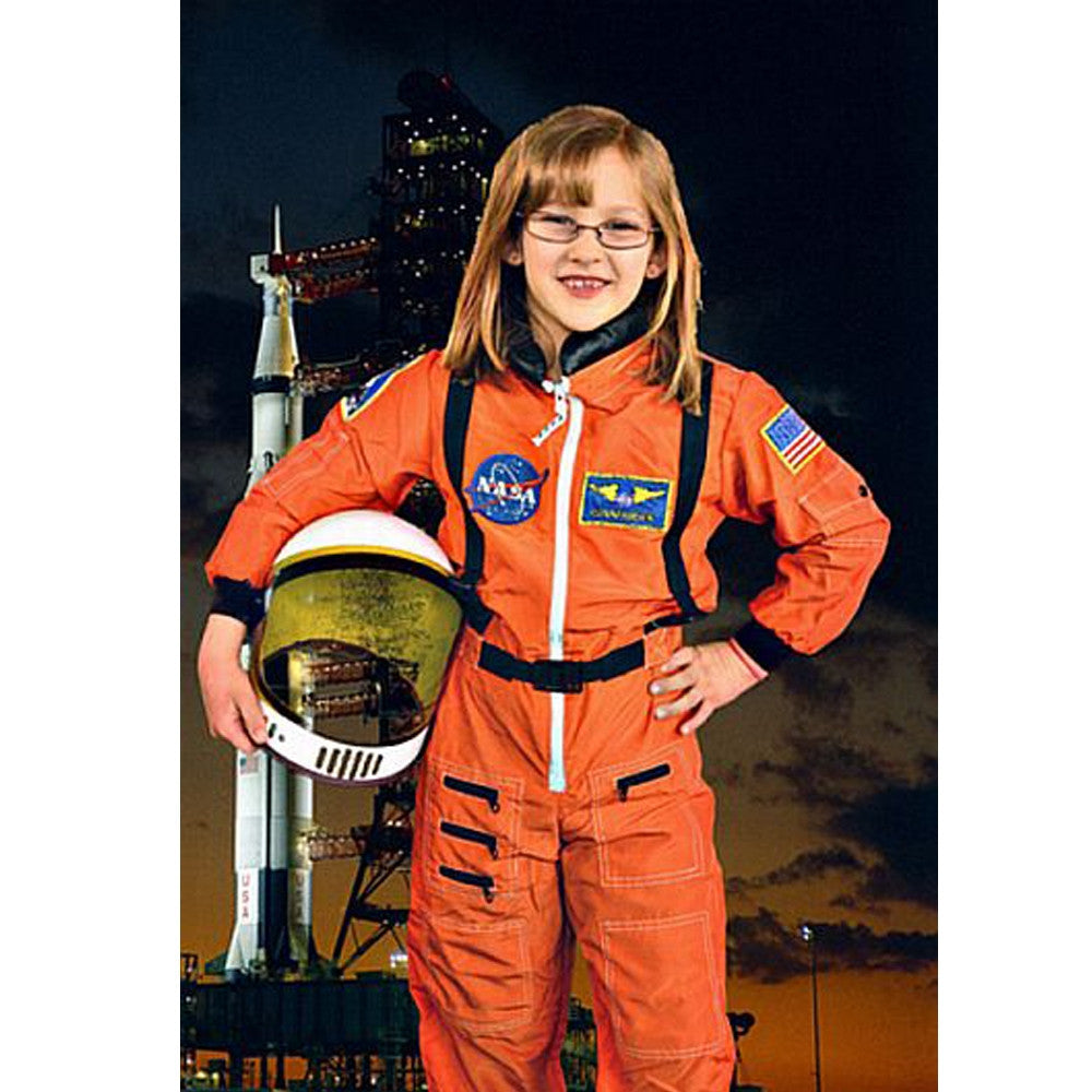 Shop Orange Jr Astronaut Suit with Child Helmet (child ...