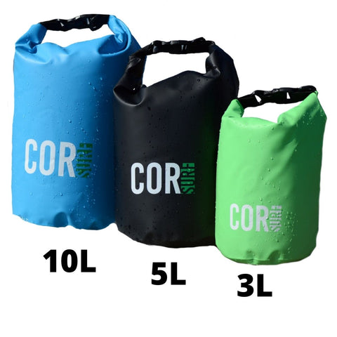 cor surf dry bag 3-pack 3L 5L 10L