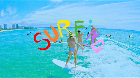surfing all girls surf flick