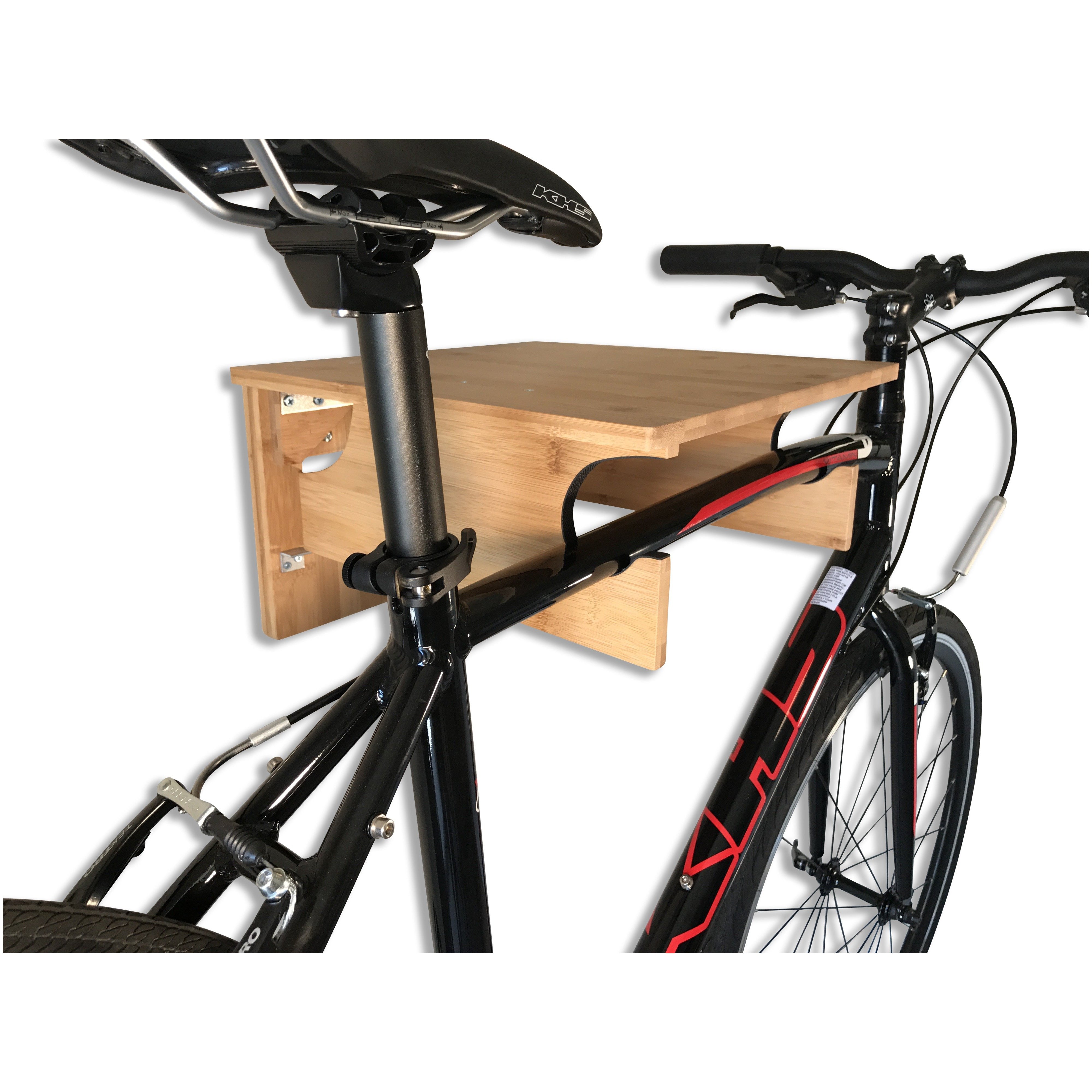 bicycle saddle rack