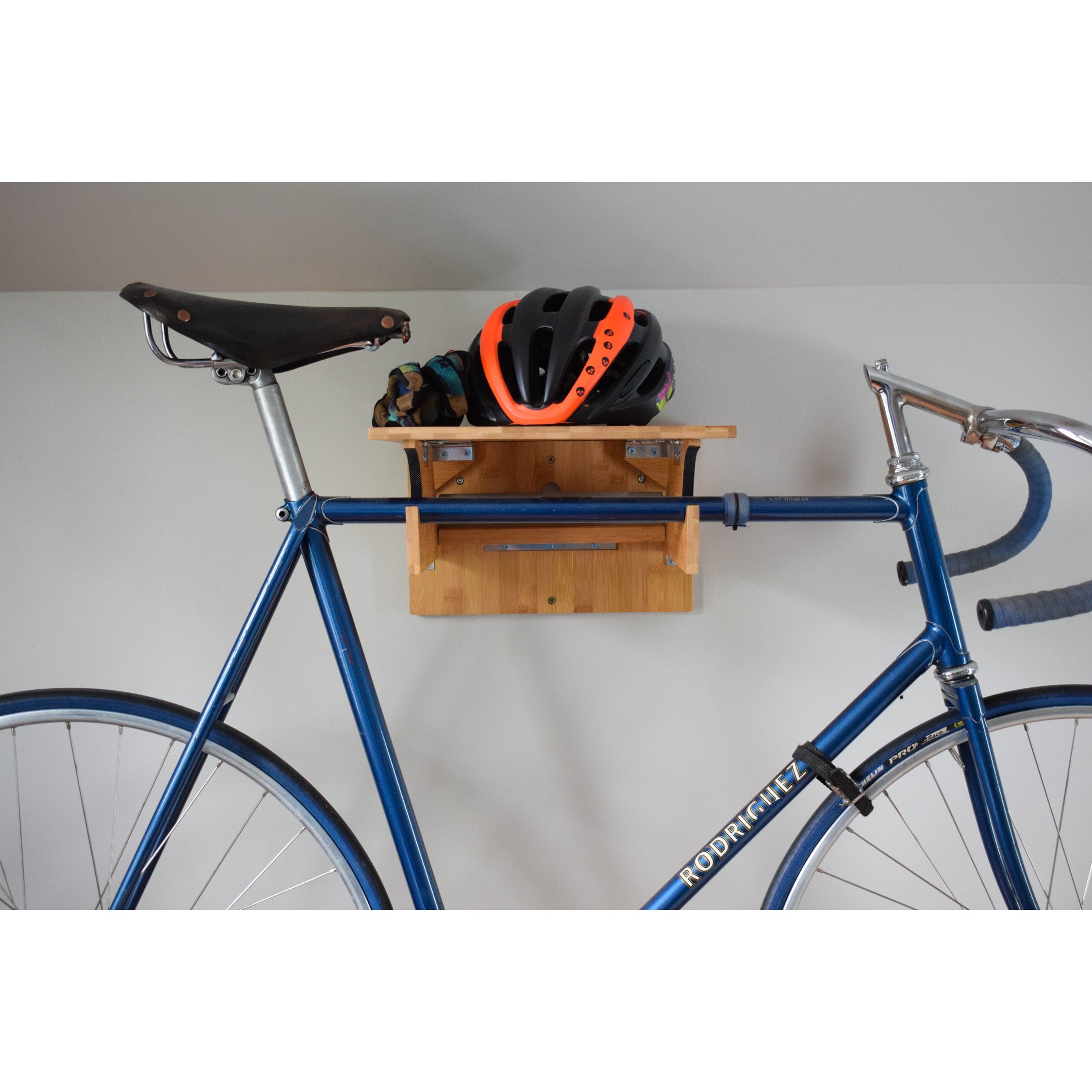 folding wall bike rack