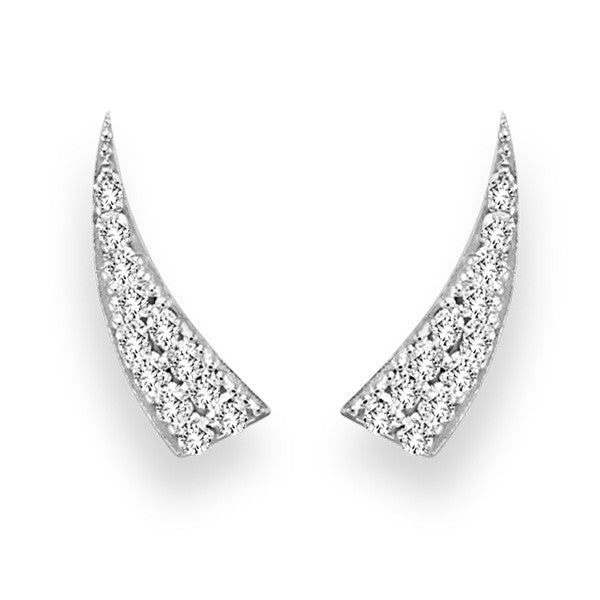 Diamond Tusk Ear Climber – Dadlani Jewels