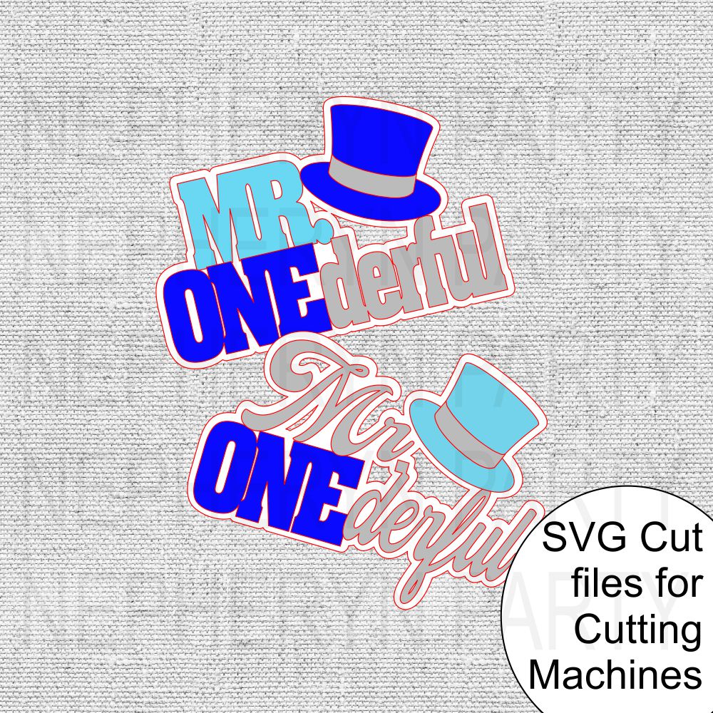 Download Mr Onederful Svg Cutting Files Nepheryn Party