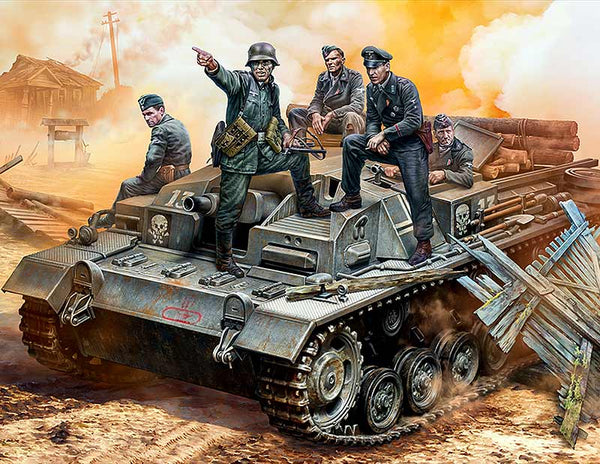 Master Box - 35208 - Sturmgeschutz/StuG III crew. WWII era. - 1:35 ...