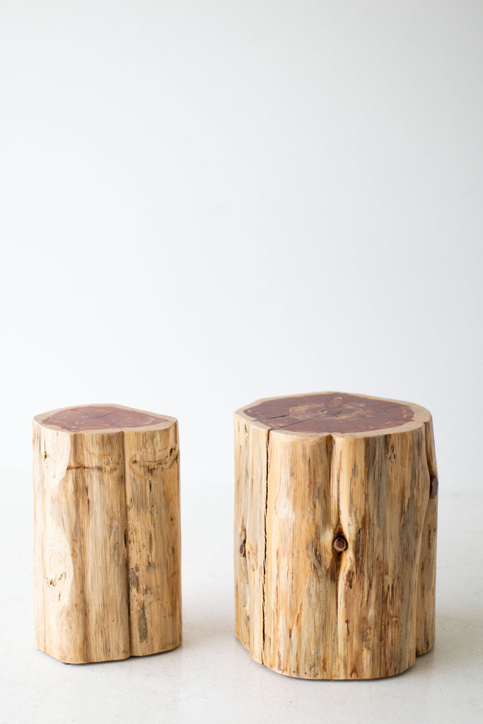 Large Tree Stump Side Tables 1419 Natural Bertuhome Bertuhome