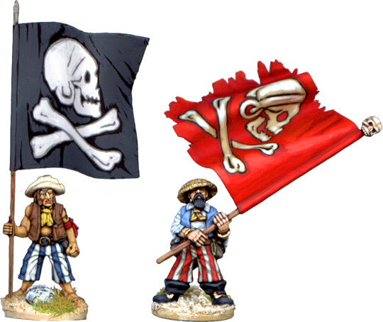 Pirate Flags by Kevin Dallimore