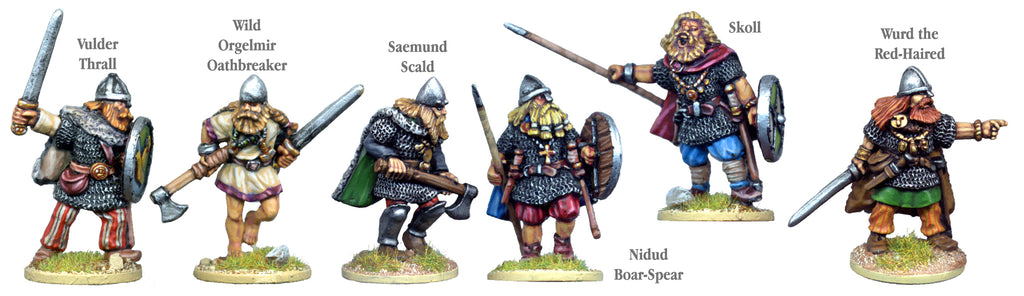 Dark Age Vikings: Warriors, Berserkers, Valkyries, Shieldmaidens