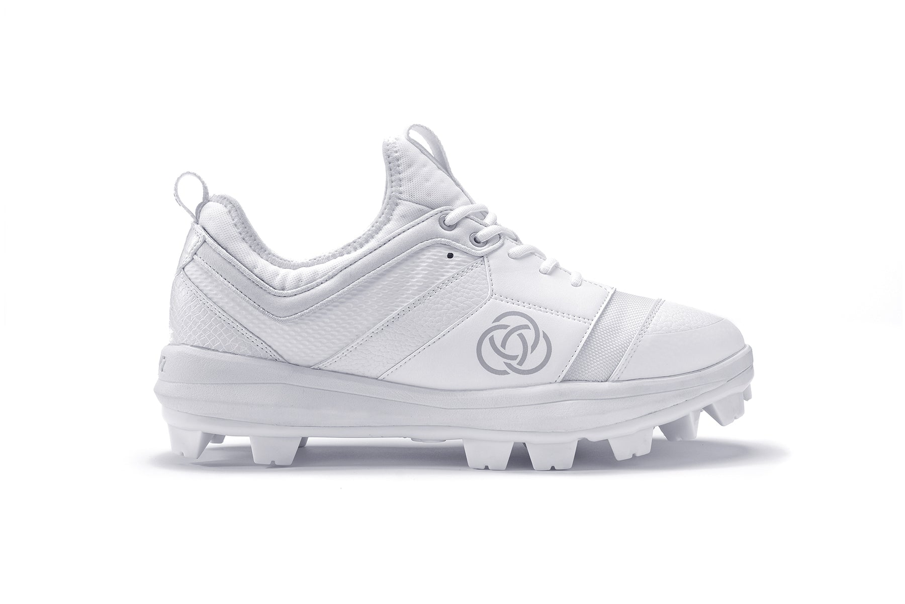 white softball cleats