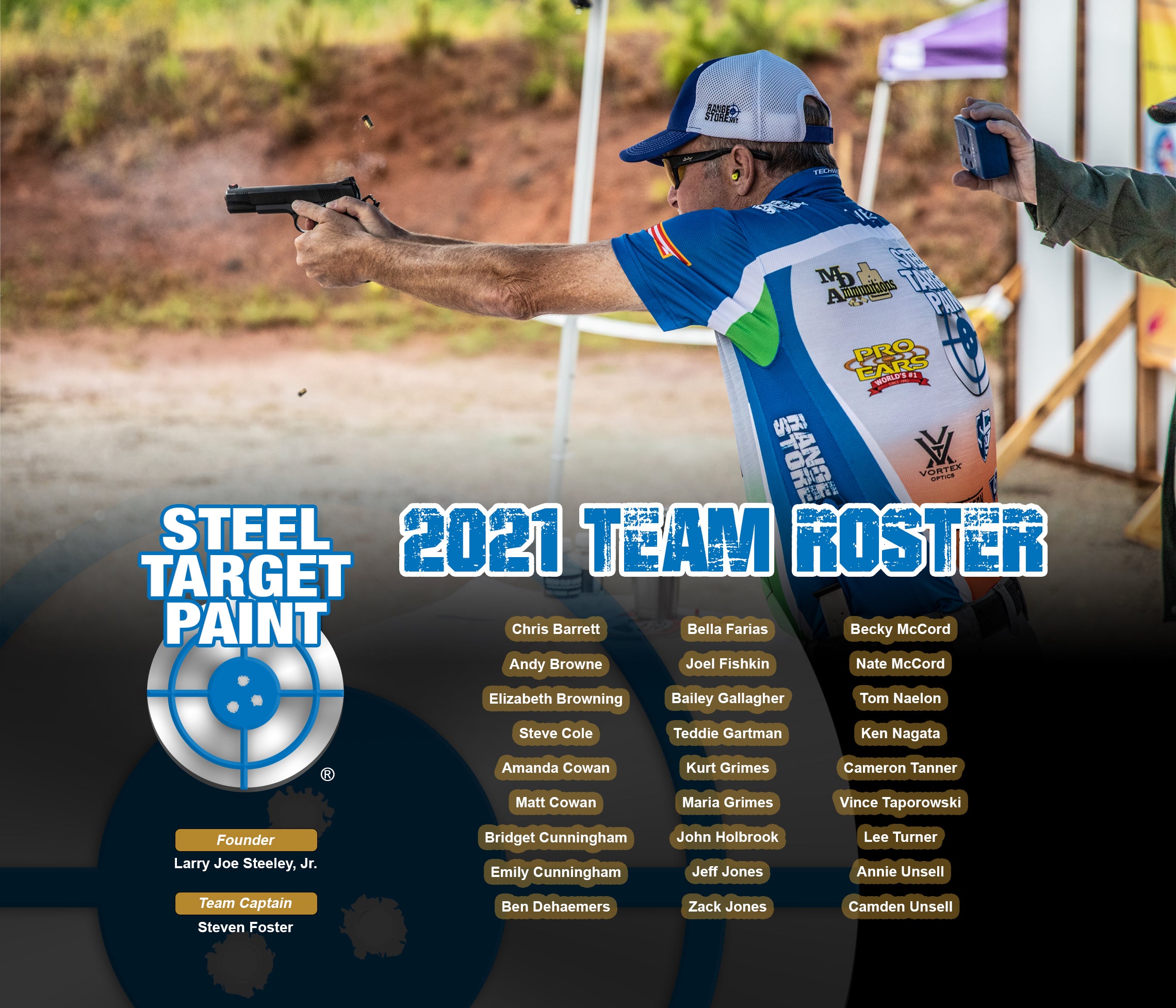 Team Steel Target Paint - Roster – RangeStore.net