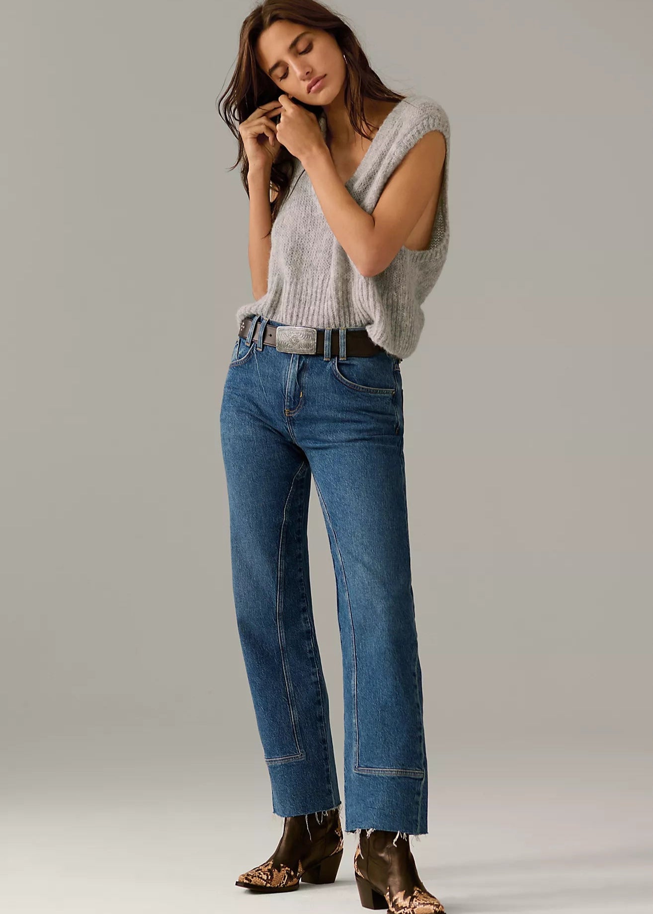 Risk Taker Mid Rise Straight Jean