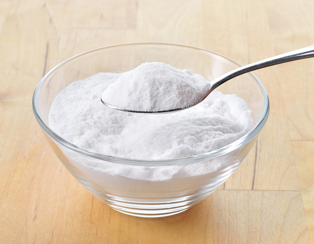 spoon of baking soda