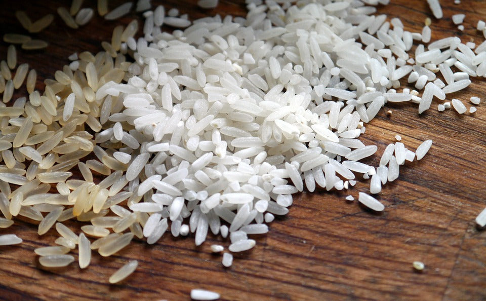 dry rice