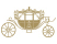 Illustration of Cinderellas horse drawn carriage